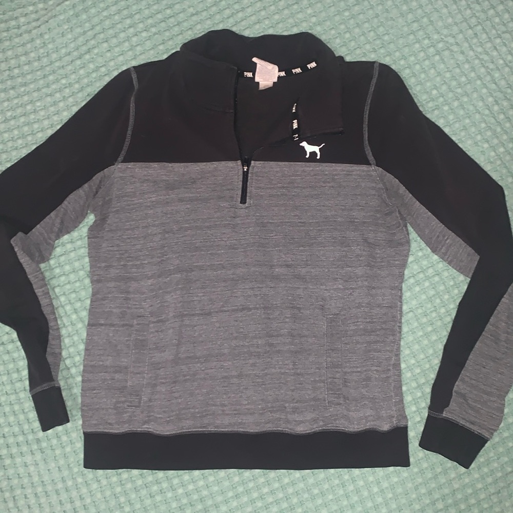 PINK Victoria Secret 1/4 zip sweatshirt